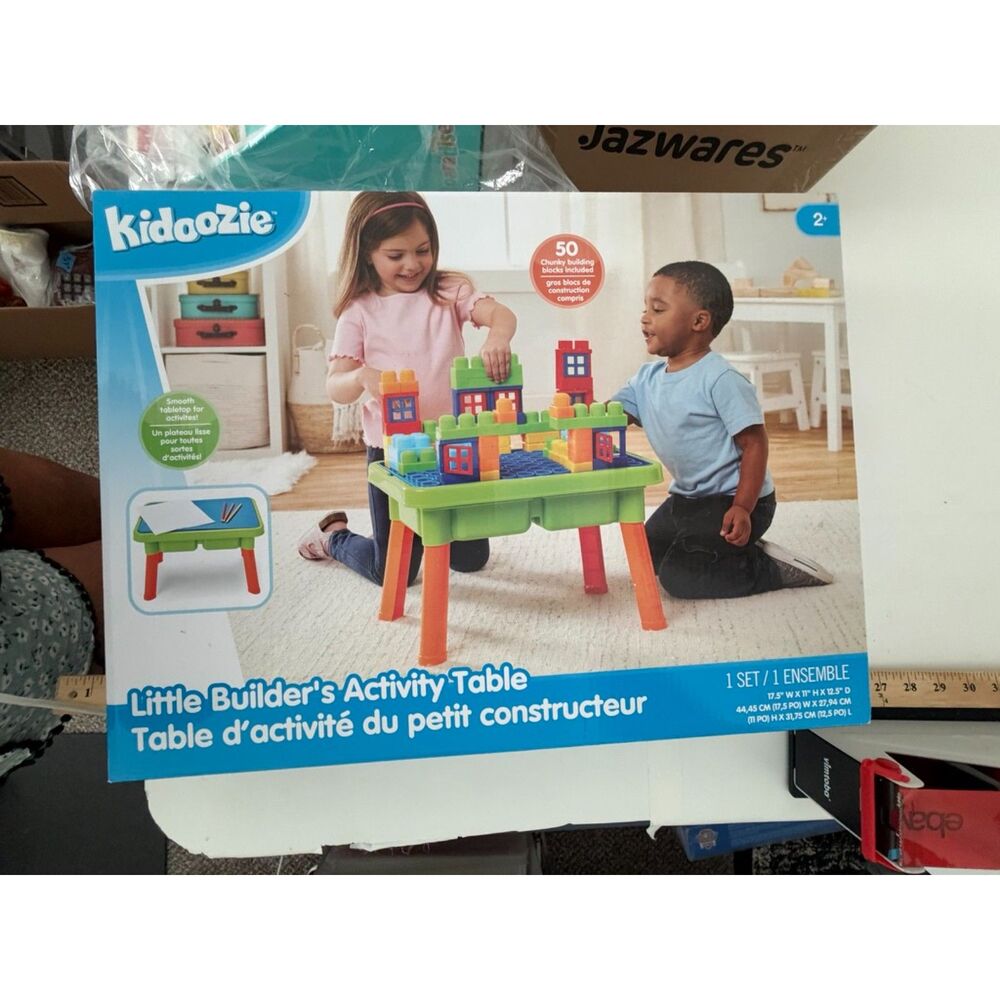 Kidoozie - Little Builders Activity Table - Picture 4 of 6